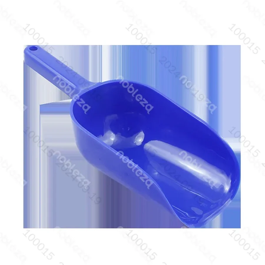 Cuchara azul para com