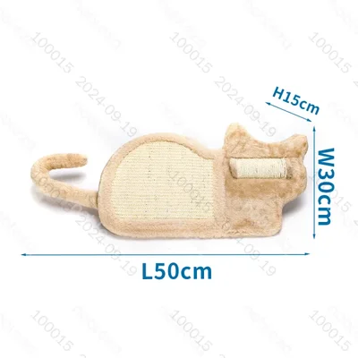 Rascador con forma de