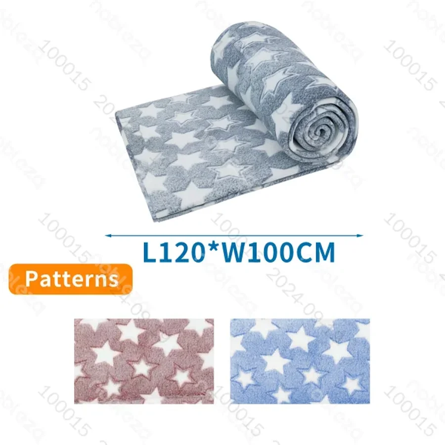 Manta con estampado d