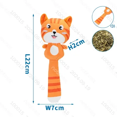 Peluche de gato con h