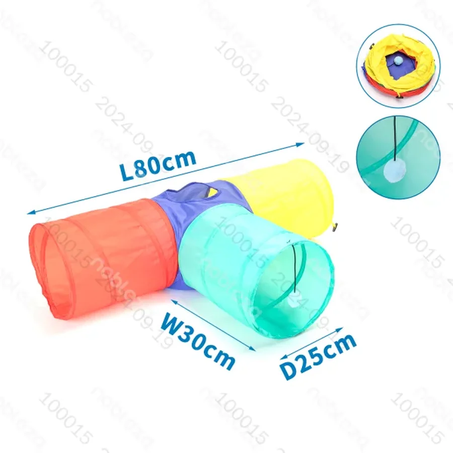 Túnel de colores para