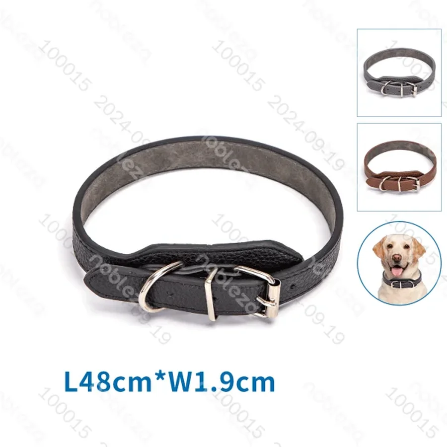 Collar de cuero duro