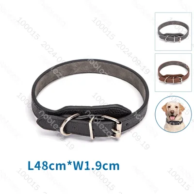 Collar de cuero duro