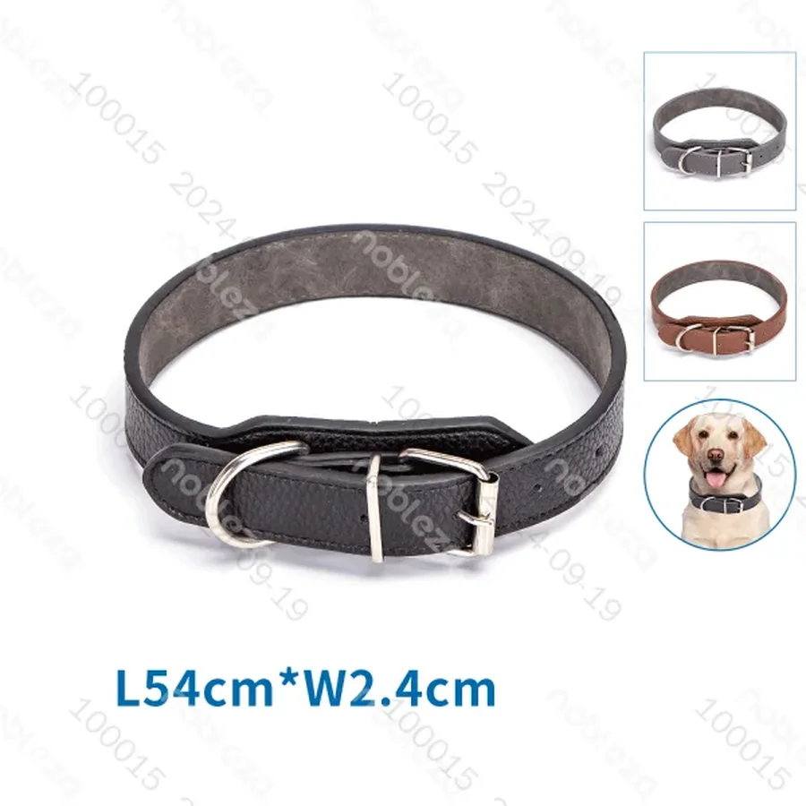 Collar de cuero duro