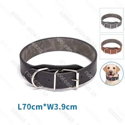 Collar de cuero duro