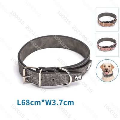 Collar de cuero duro