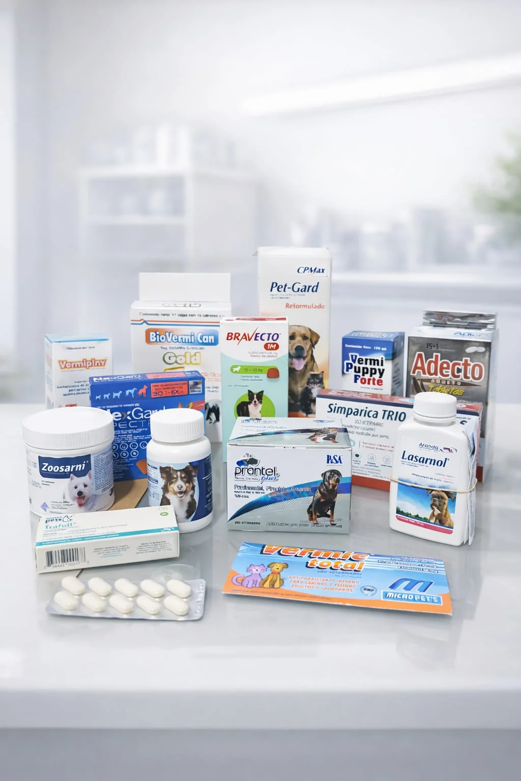 Antiparasitarios Orales y Tópicos